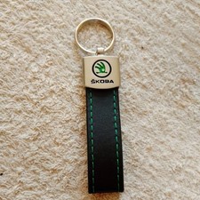 Skoda Keyring Black  New .