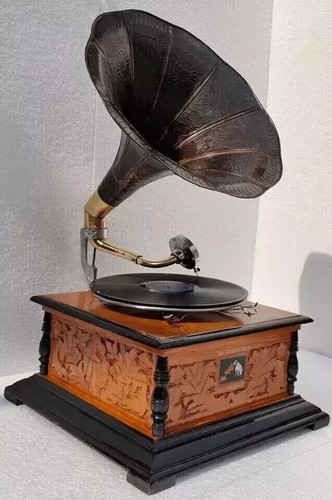 Vintage gramophone fully - gramophone,,