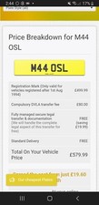 registration plates private M44OSL would Suit Either An M4 OR a BMW M-440  v84.4