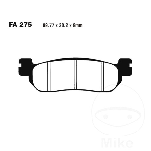 Ebc brake pads sintered - brake,