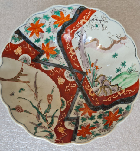Fully decorated antique - decorated,