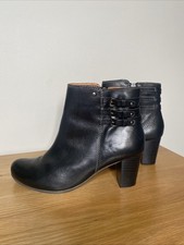 Pikolinos Womens Verona ankle boots black leather UK 7