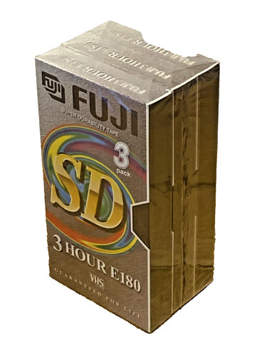 Blank vhs video tapes fuji - blank,
