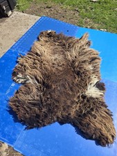 Raw Unwashed Rare Sheep Fleece Wool Spinning Craft Felting Lustre Appx 3.6kg
