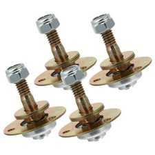 4 Pcs Glider Chair Bearings Rocking Screws Bolts Hardware Solid Material