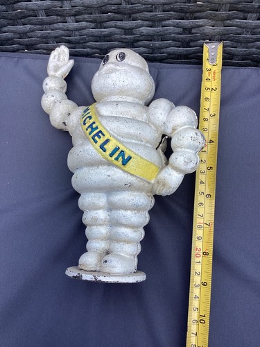 Michelin man cast iron figure - michelin,