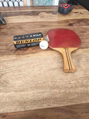 Vintage table tennis bat - vintage, and
