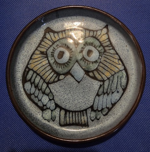 Wellhouse pottery owl - owl, by