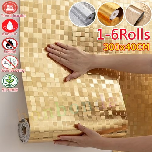 Foil mosaic background - 1-6x,