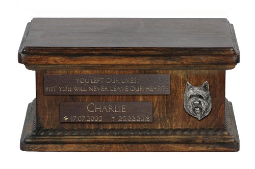 Cairn terrier small urn - cairn,