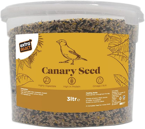 Extra select mixed canary seed - canary,