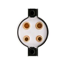 1pcs UX4 4pin Tube Ceramic Socket Gold 300B 5Z3 101D 2A3 274A 572B 811A 812A 801