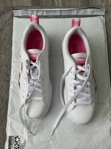 Puma white pink - white,,