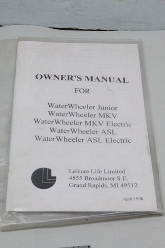 Nos 1998 water wheeler - water, pedal