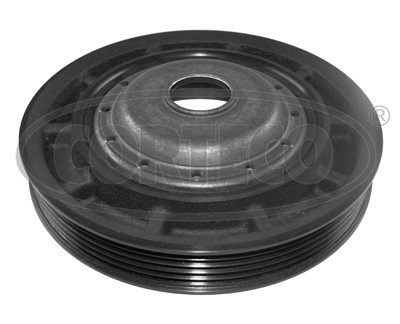 Belt pulley crankshaft - belt, pulley,