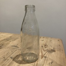 Antique Vintage LH&D Co-op Milk Bottle Clear