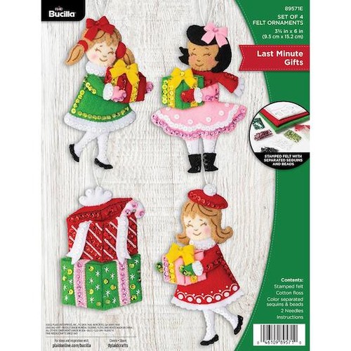 Bucilla felt ornaments - bucilla,