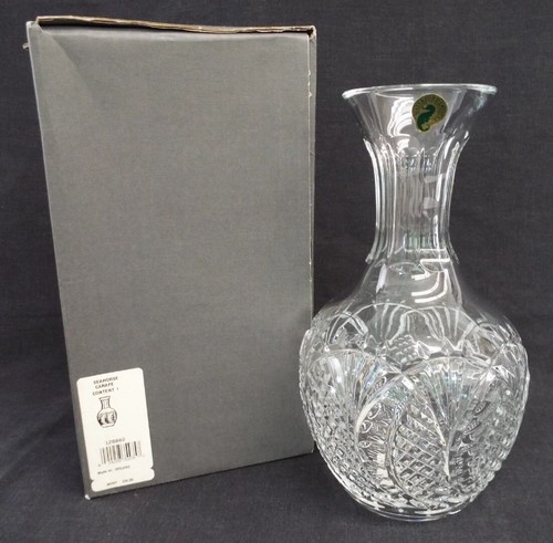 New waterford seahorse motif - new,
