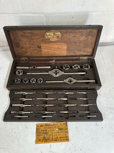 Vintage whitworth and bsf tap - and,