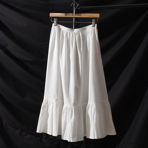 Women cotton ruffle petticoat - ruffle,
