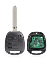  for Toyota RAV4 PREVIA  HAICE Remote Car Key Fob 2 Button 433MHz 67 CHIP 