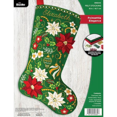 Bucilla felt christmas - bucilla, 18"