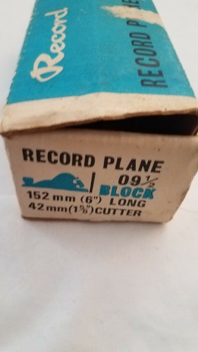 Record block plane made - 1/2,