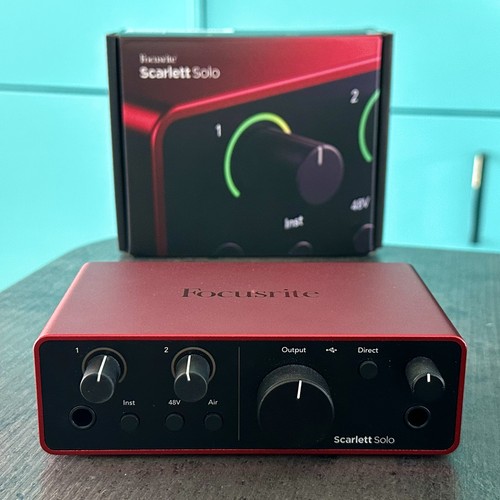 Focusrite scarlett solo - focusrite,