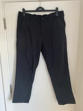 Rohan Ranger Trousers Mens Size 36 Short UV 40+ Protect Black Walking Hiking