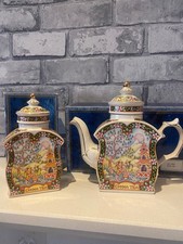 Sadler china tea teapot - teapot, and