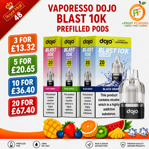 Vaporesso dojo blast 10k - vaporesso,