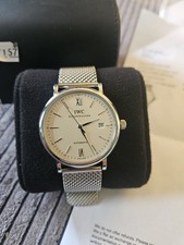 IWC Portofino Silver Men's