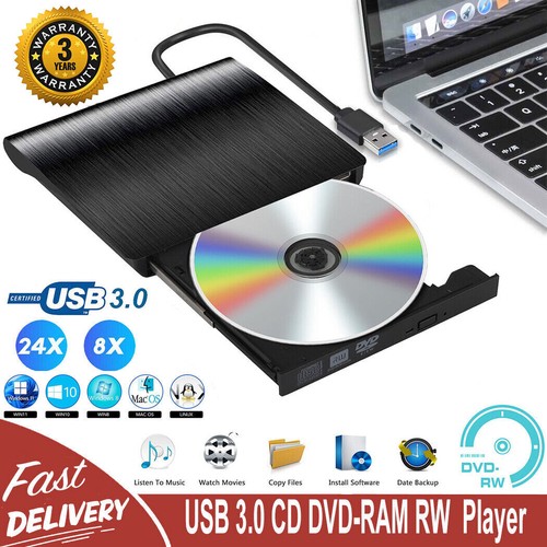 Slim external dvd drive - external,