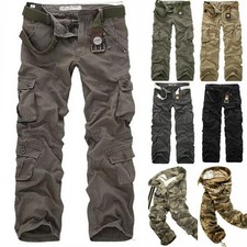 Mens Army Cargo Combat