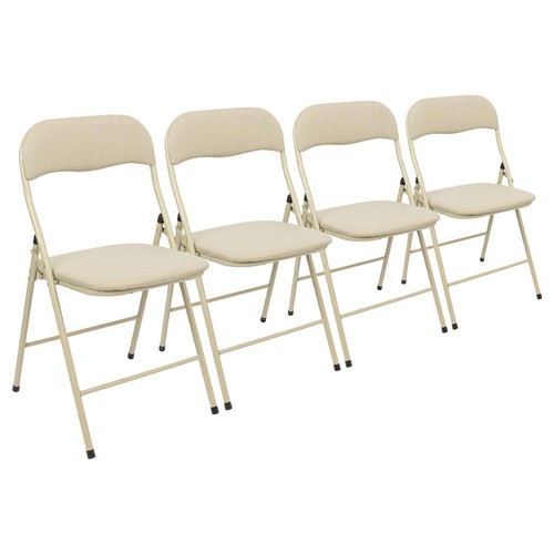 Fabric padded metal folding - padded,