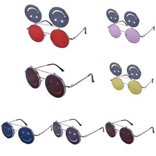 Round Flip Up Smile Acid Face