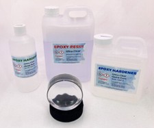 Epoxy Resin DEEP POUR  - 150g,375g,750g,1.5kg,3.0kg & 7.5Kg Kits