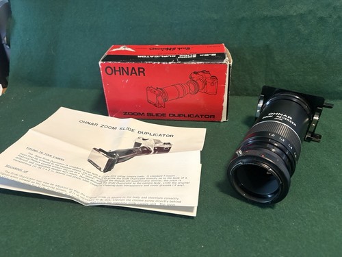 Vintage ohnar zoom reverser - zoom,