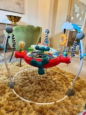 Baby Einstein Jumperoo Airplane Adventure Musical Activity Center Jumper