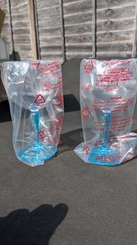 Bombay saphire balloon acrylic - saphire,