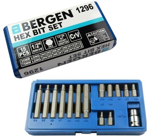 Bergen tools hex bit socket - tools,