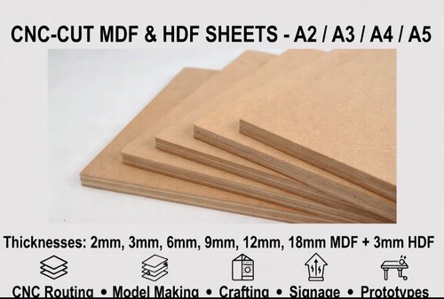 Mdf sheet packs a4 - packs, a5