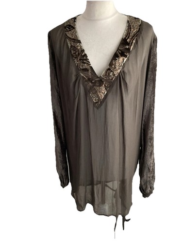 Antik batik tunic top - -, size