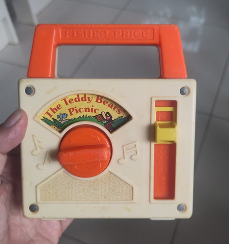 Vintage fisher price - vintage, teddy