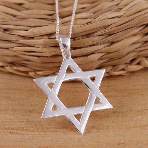 925 sterling silver star - silver,