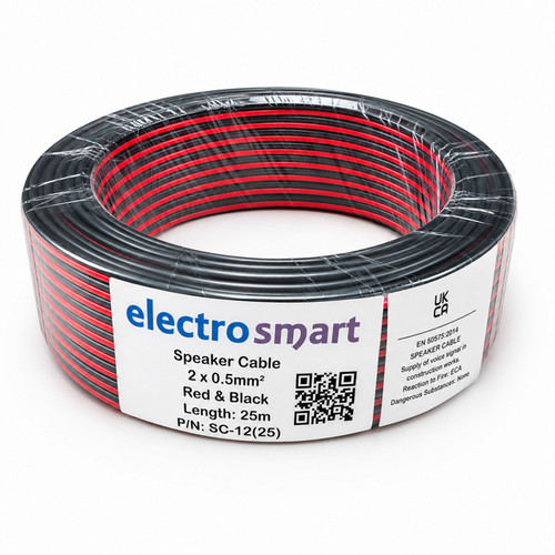25m red and black 5mm - 25m,