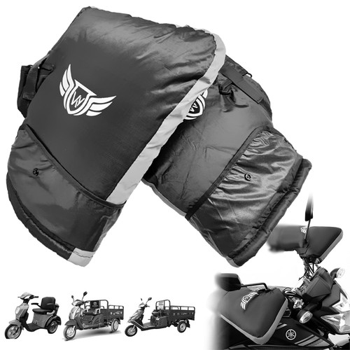 Motorcycle handle bar mitts - motorcycle,