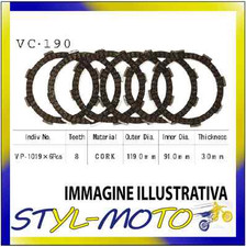 Kit Clutch Cork Discs Vesrah