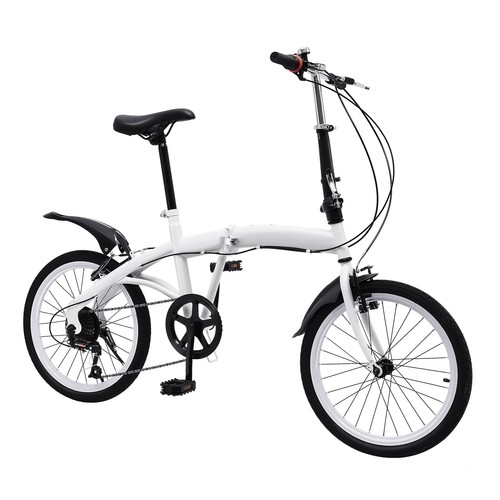 Used white folding bike - used!!!white,