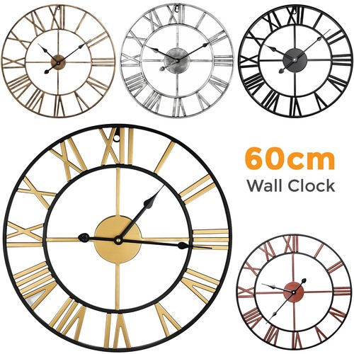 Garden wall clock roman - garden,